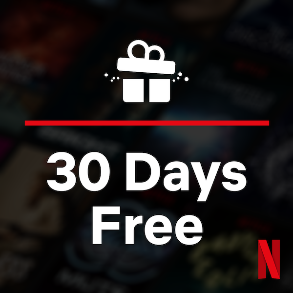 Enjoy Netflix for free. Enjoy Netflix for free.